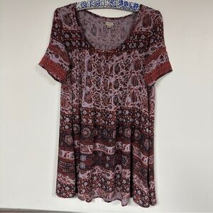 Urban Outfitters | Ecote' Dress, Tiny Pleats, Lace Sleeves,  bohemian vibes, S